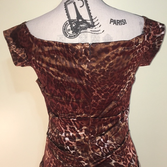 Nicole Miller Collection Leopard Dress - Picture 3 of 12